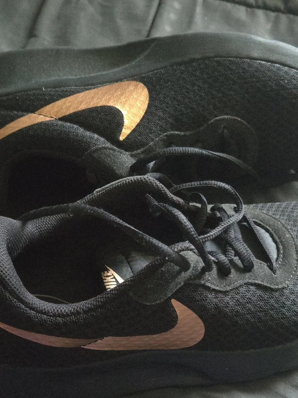 Nike Black Athletic Running Shoes